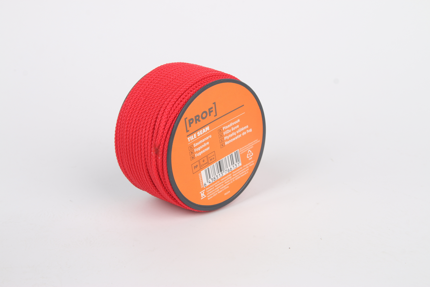 Saumanaru PROF punainen 2,5mmx30m