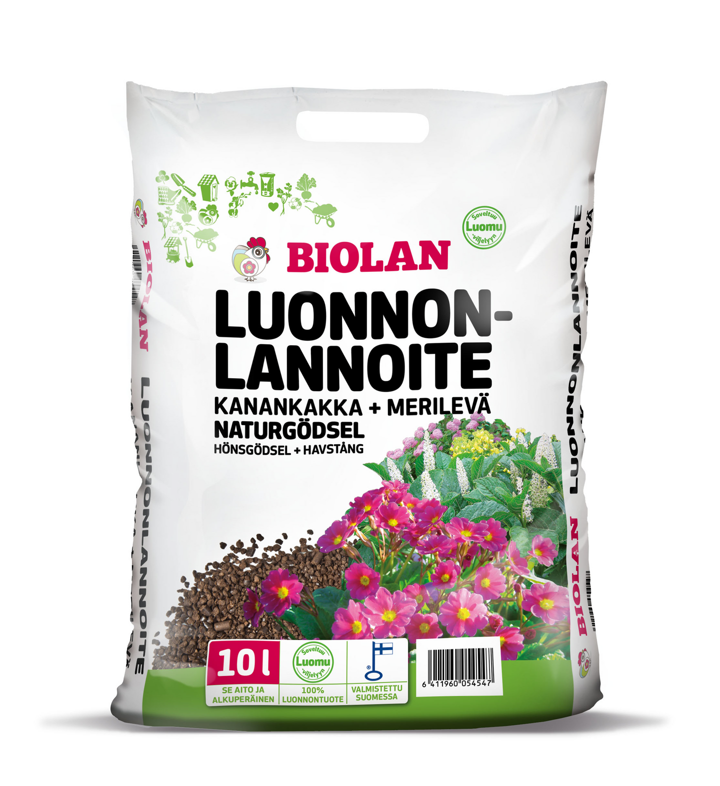 Luonnonlannoite Biolan 10l