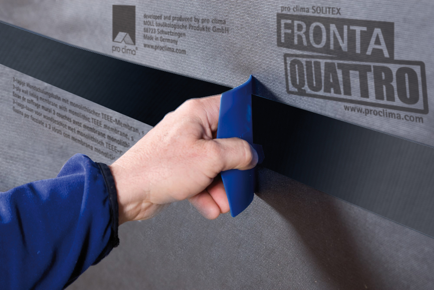 Tuulensuoja- ja yleisteippi Tescon Invis 60mmx30m