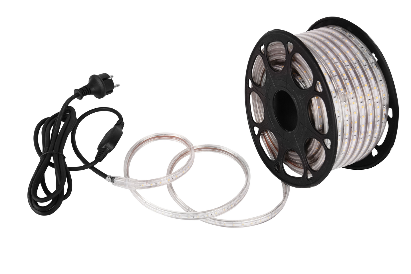 Led-valonauha OPAL 35m 230V 7,6W/m 750lm/m 4000K pistotulpalla IP65/44