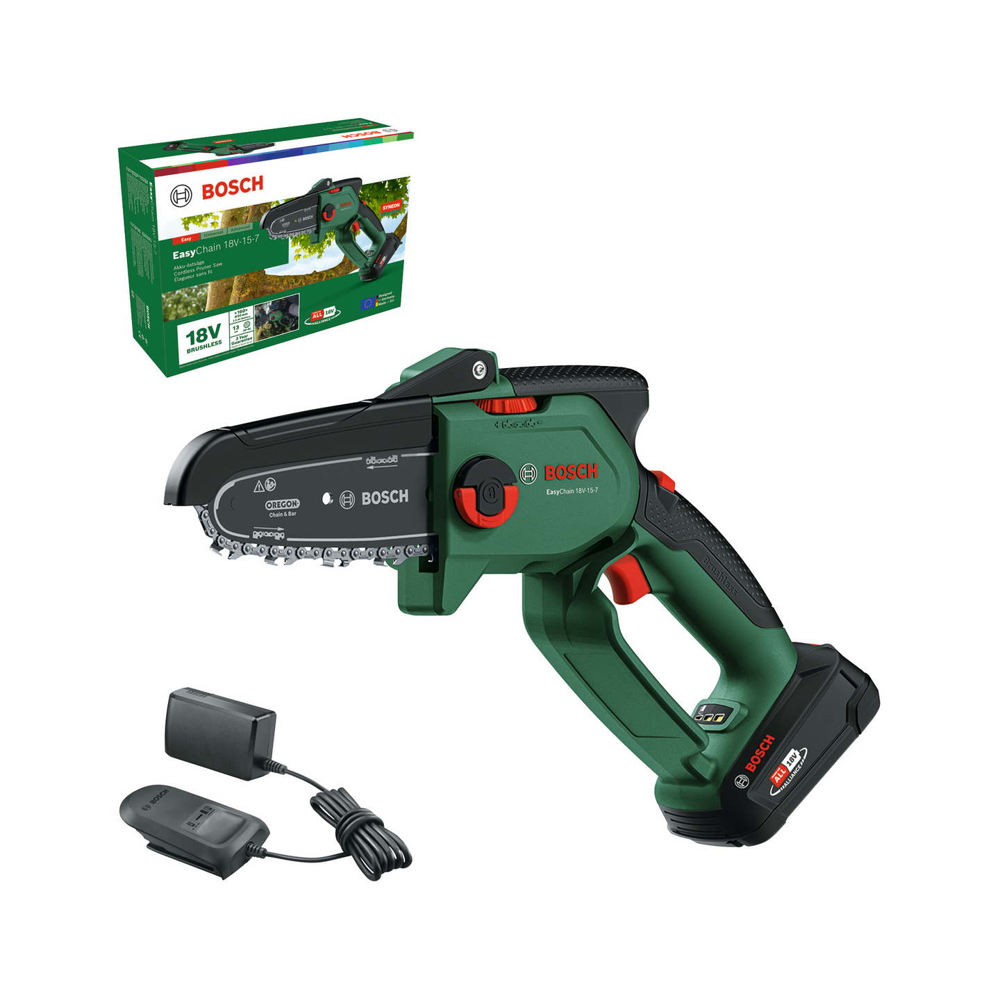 Akkuoksasaha Bosch EasyChain 18V-15-7 1x2,5Ah