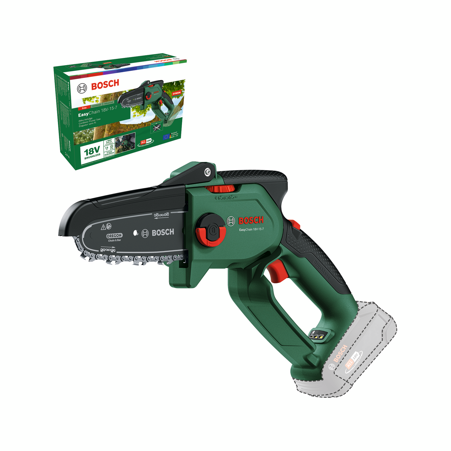 Akkuoksasaha Bosch EasyChain 18V-57-7 Solo