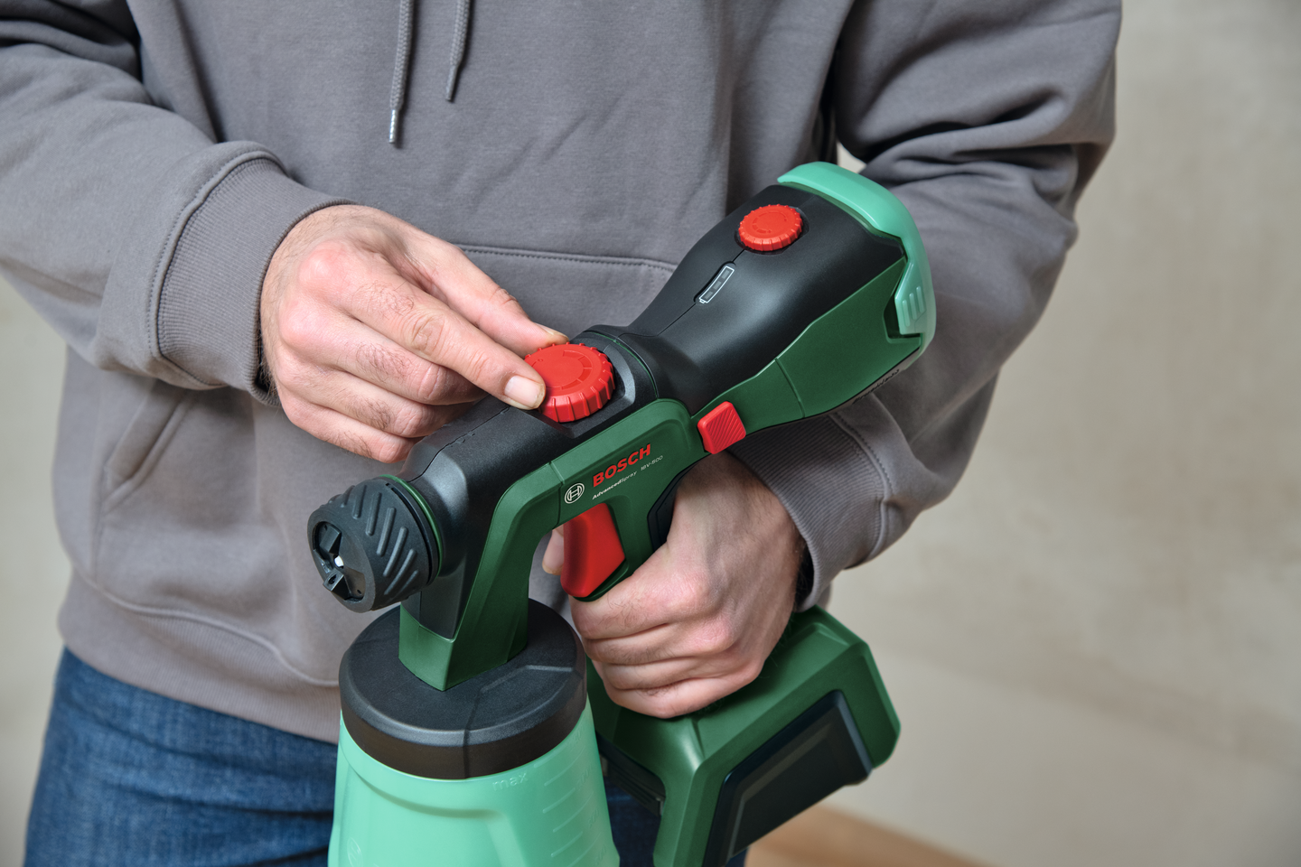 Akkumaaliruisku Bosch AdvancedSpray 18V-500 1x4,0Ah