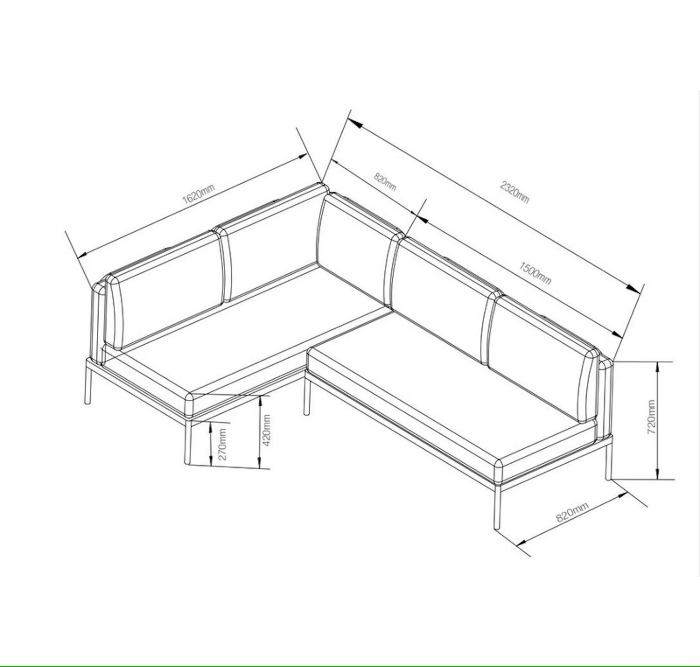 HÖRNSOFFA CELLO TRENTO