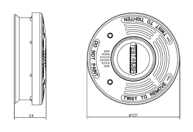 Palovaroitin Opal Savu Cr123a Sisään Rak 10v Par
