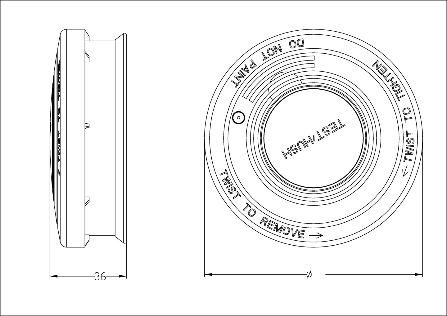 Palovaroitin Opal 9V lithium 10V
