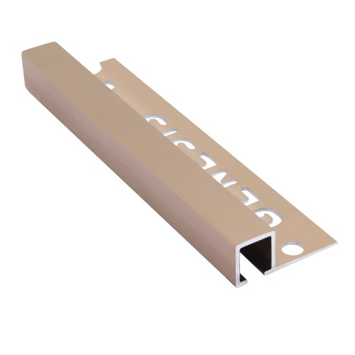 Laattalista neliö 10mm kupari 2,5m