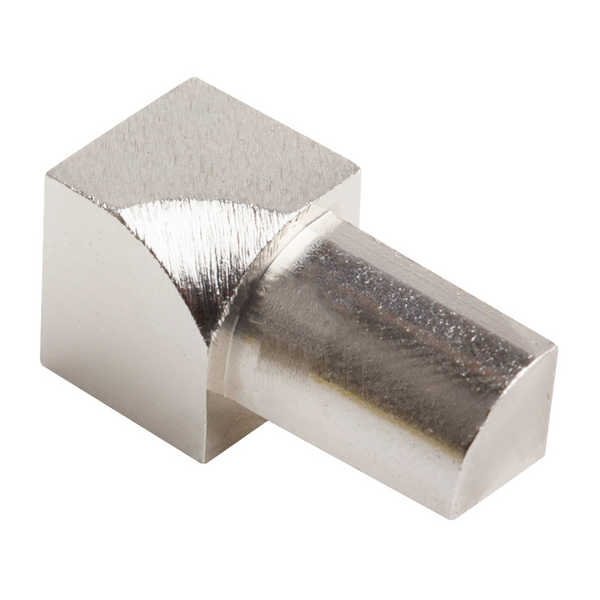 Sisäkulmapala Genesis pyöreä 10mm harjattu hopea 2 kpl/pkt