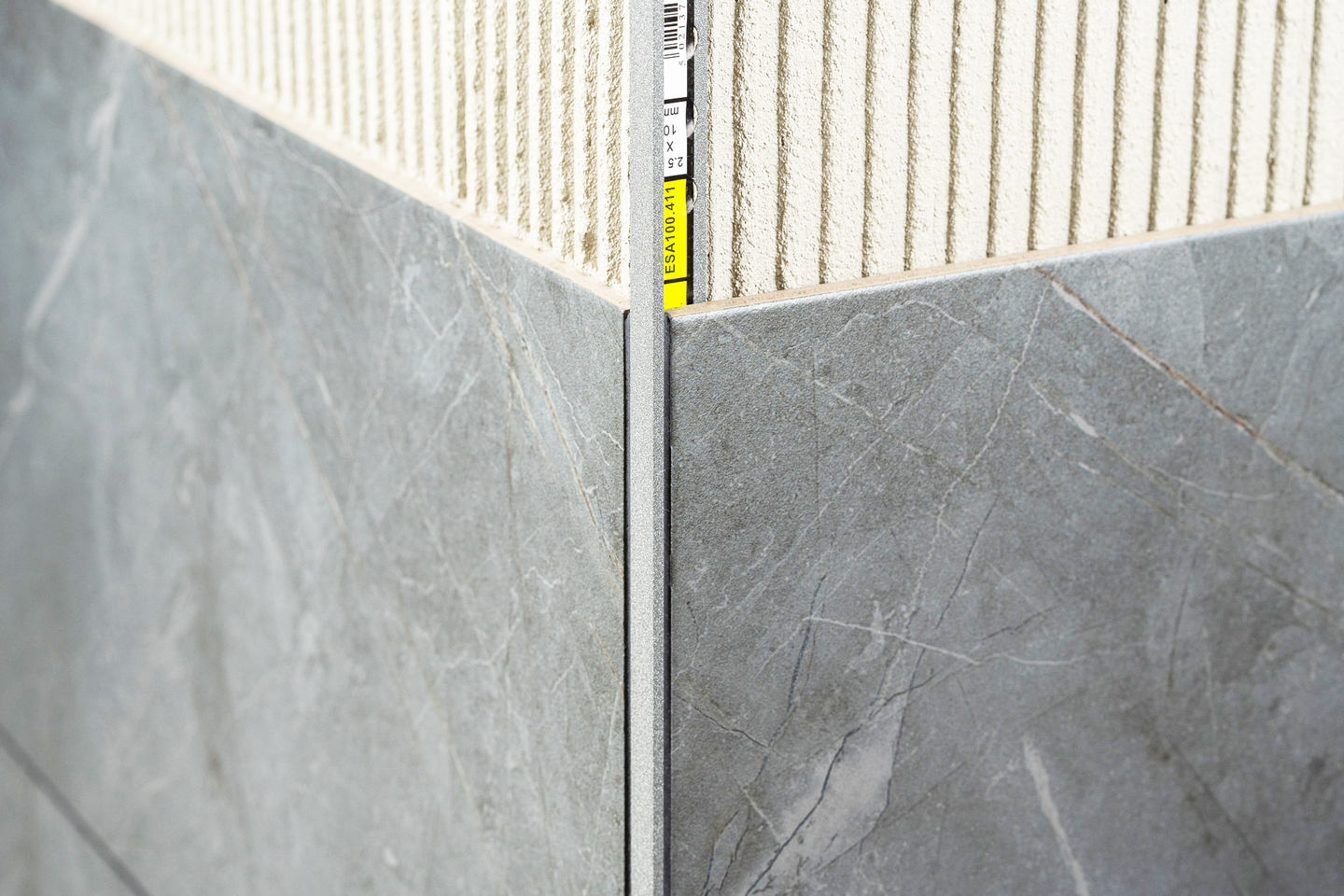 Laattalista Genesis L-malli 12mm 250cm Granite