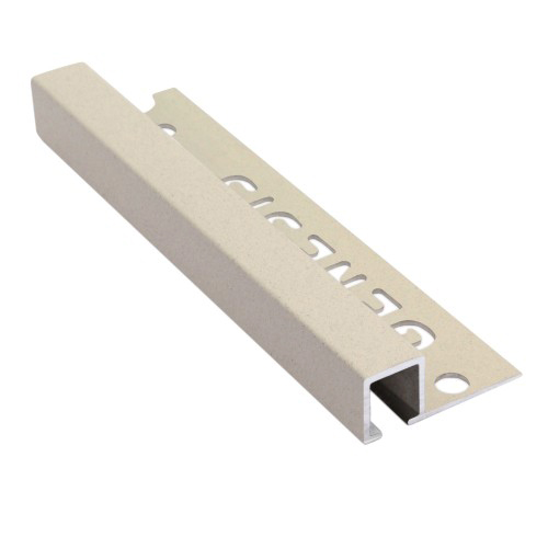 Laattalista Genesis neliö 10mm 250cm Sandstone