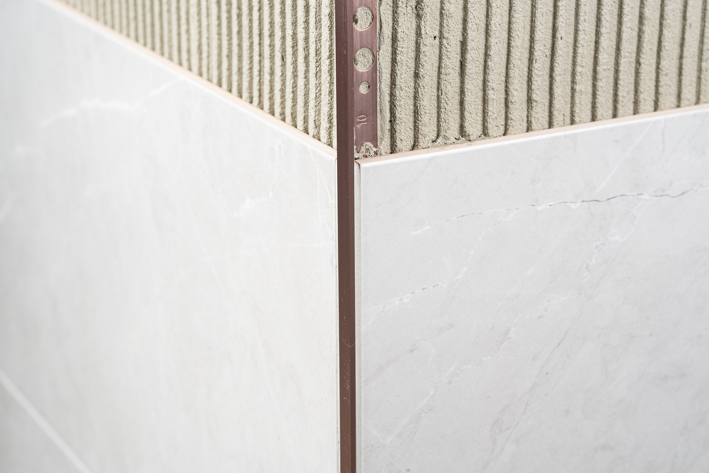 Laattalista Genesis L-malli 10mm 250 cm kiiltävä Rose