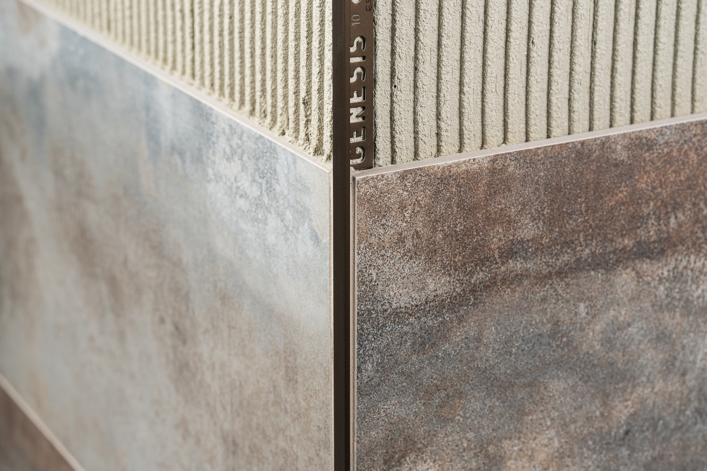 Laattalista Genesis L-malli 10mm 250 cm pronssi