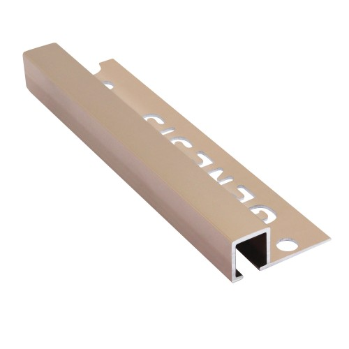 Laattalista neliö 12mm kupari 2,5m