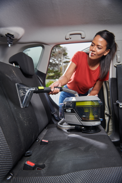 Tekstiilipesuri Ryobi RDC18BL-0 18V ONE+ hiiliharjaton ei akkua mukana