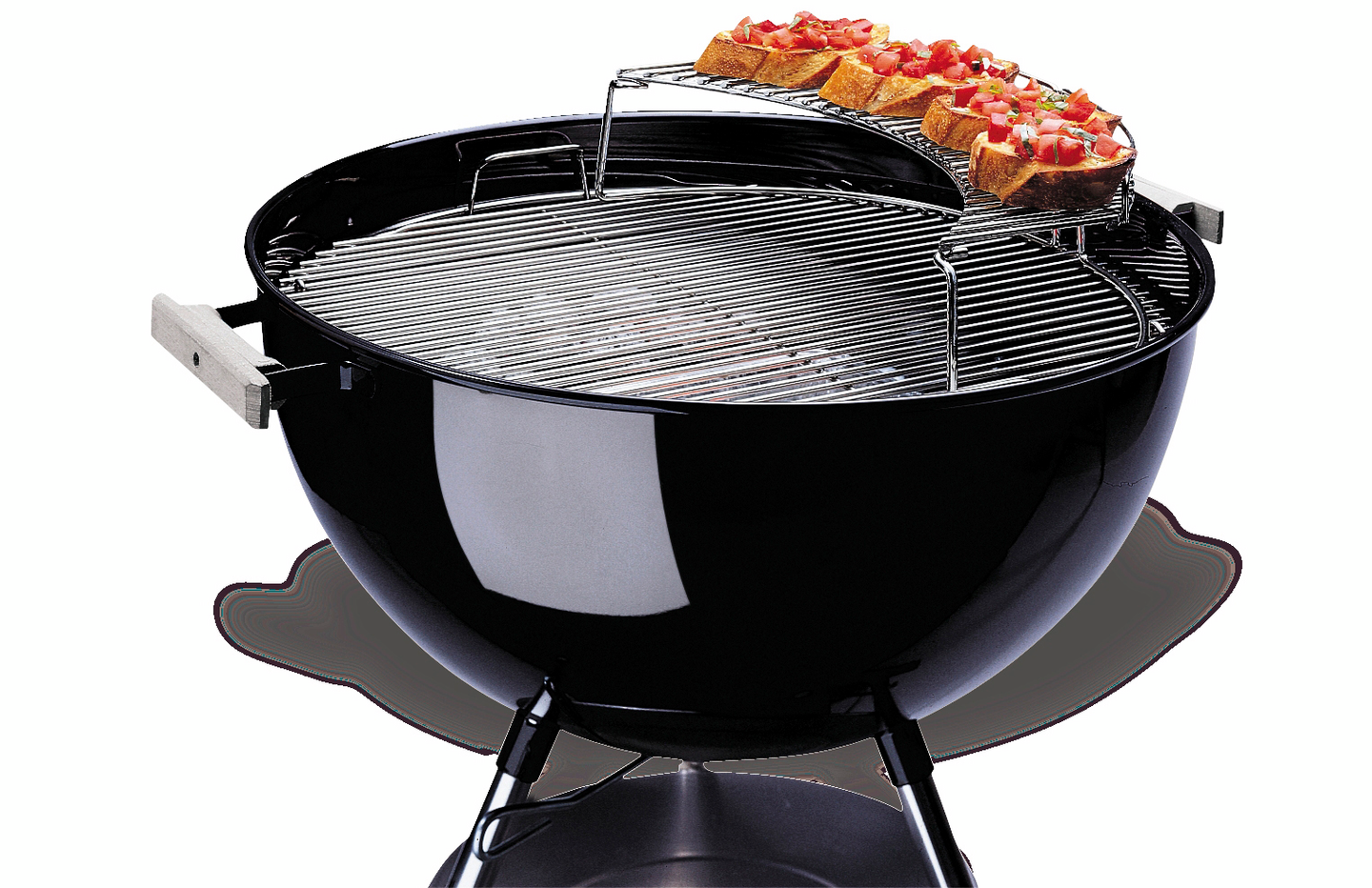 VÄRMEHYLLA KLOTGRILL 57CM WEBER