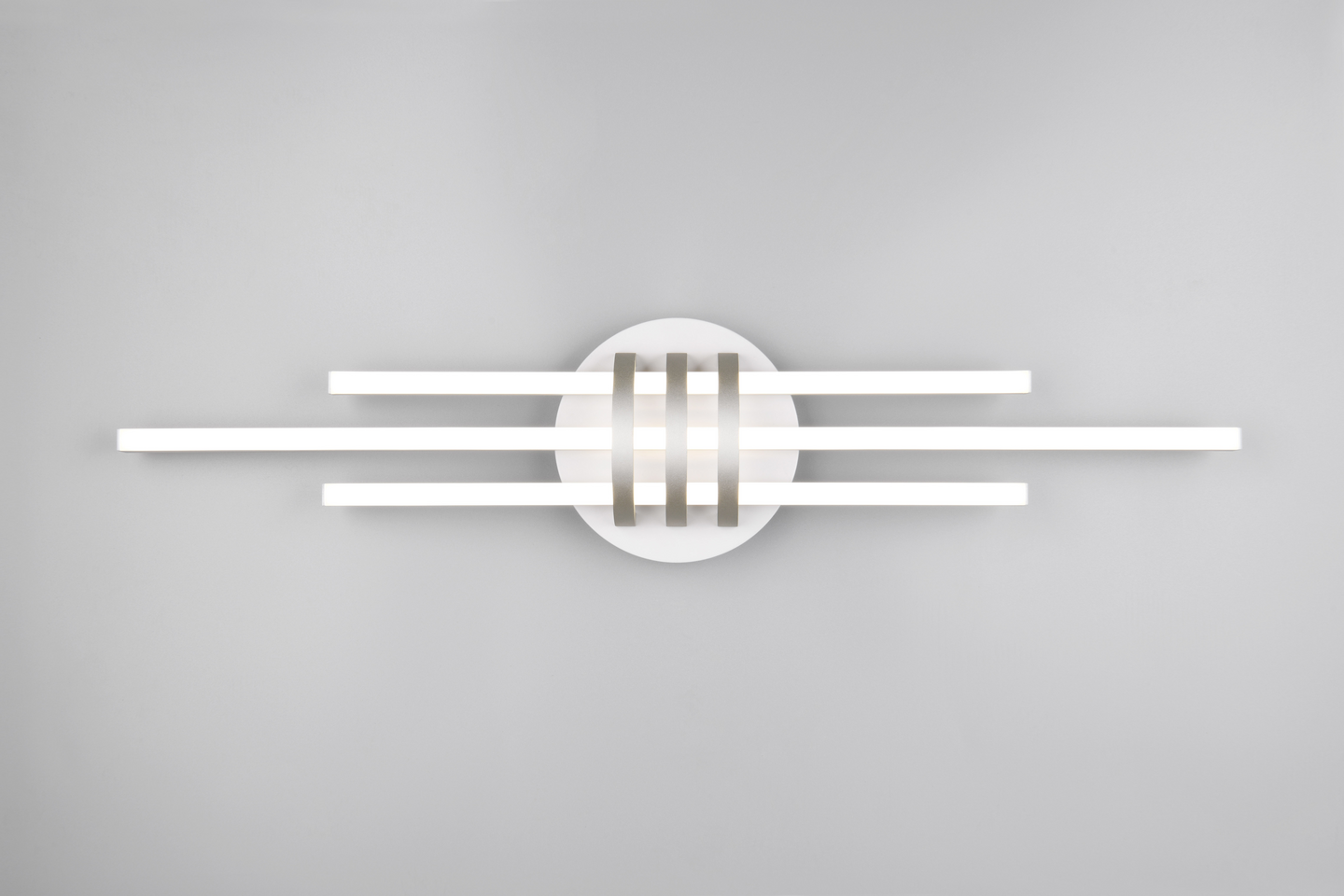 Kattovalaisin TRIO Cinto led 25W 4000K mattavalkoinen/harjattu teräs