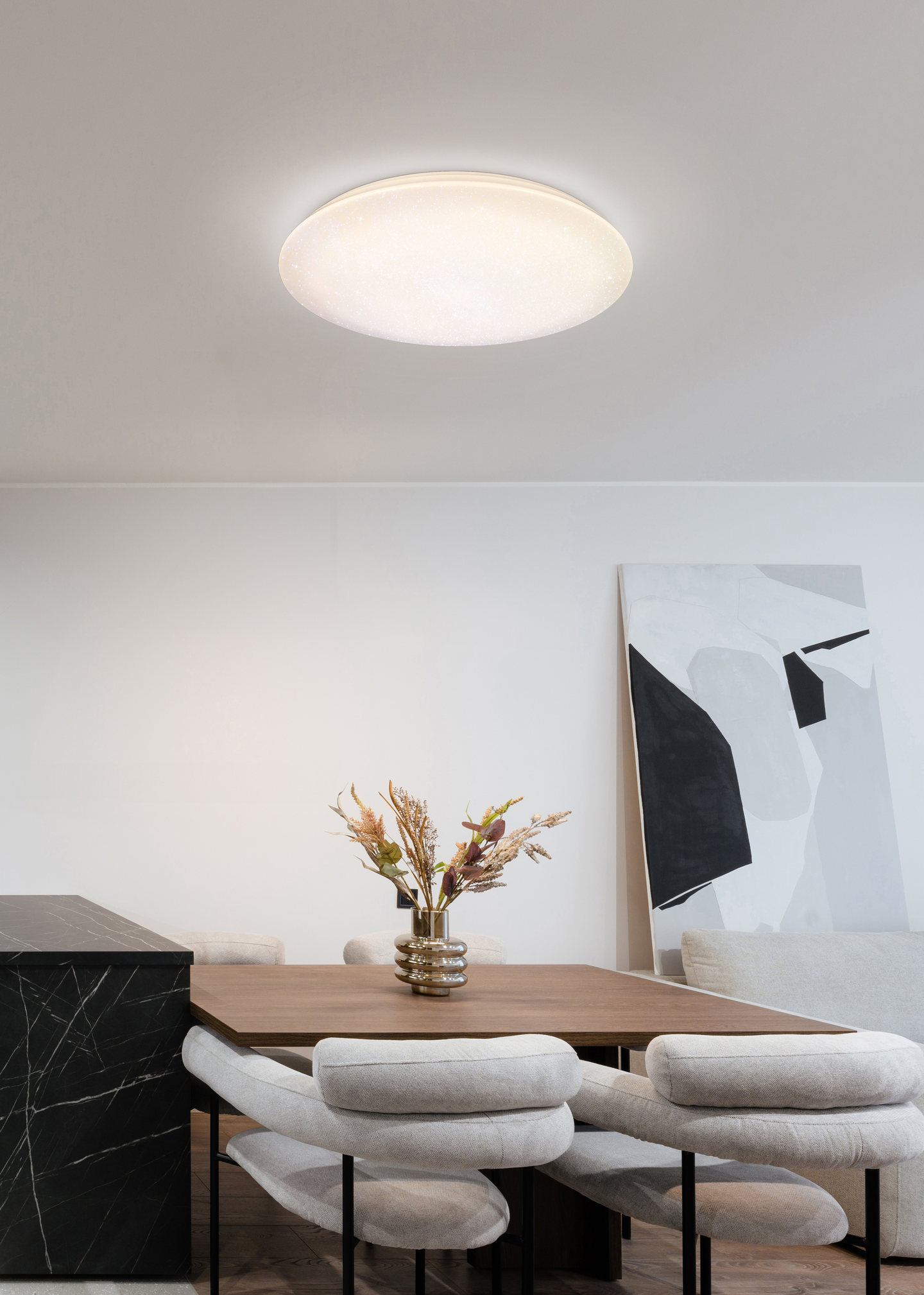 Kattovalaisin TRIO Nagano led 79cm 8500lm 72W kaukosäätimellä