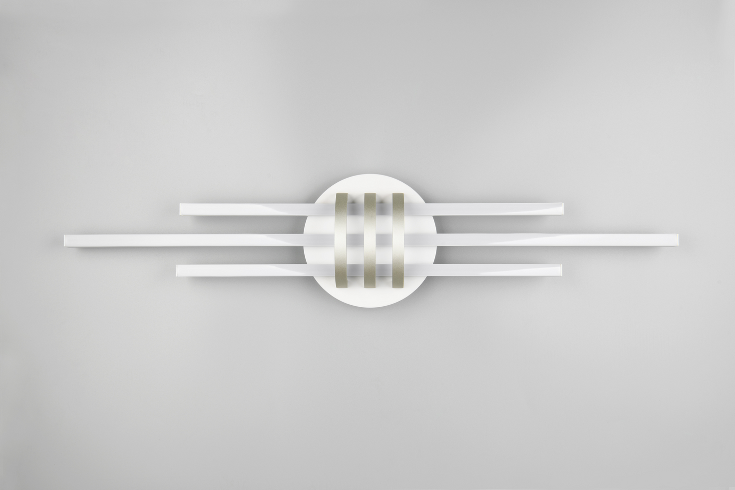 Kattovalaisin TRIO Cinto led 25W 4000K mattavalkoinen/harjattu teräs