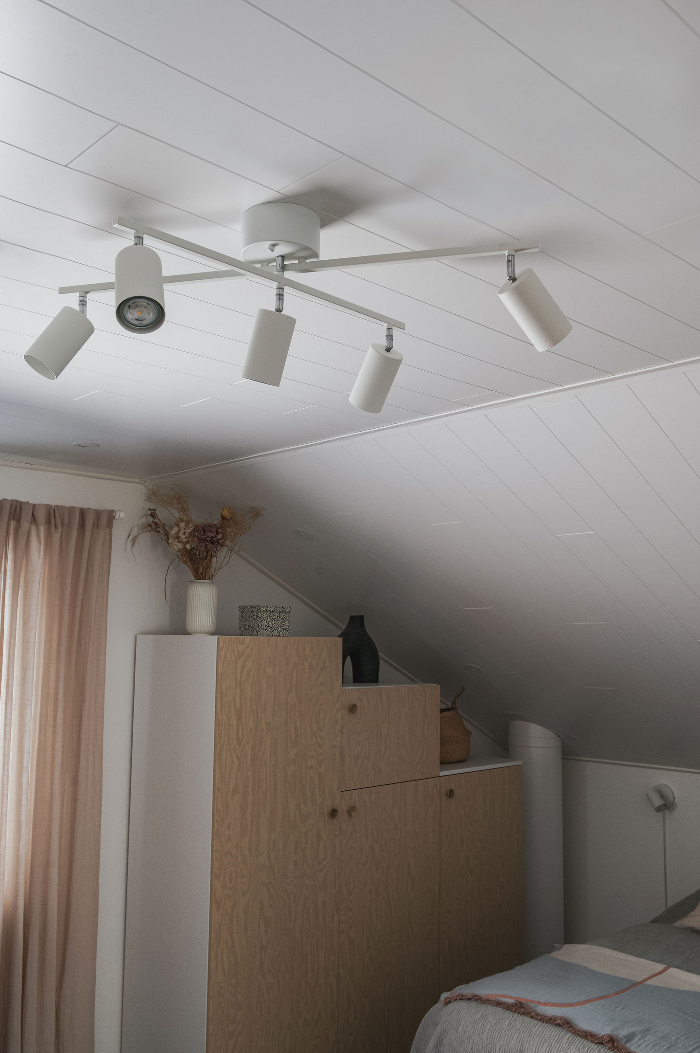 Kattovalaisin TRIO Marlina 5-osainen GU10 valkoinen