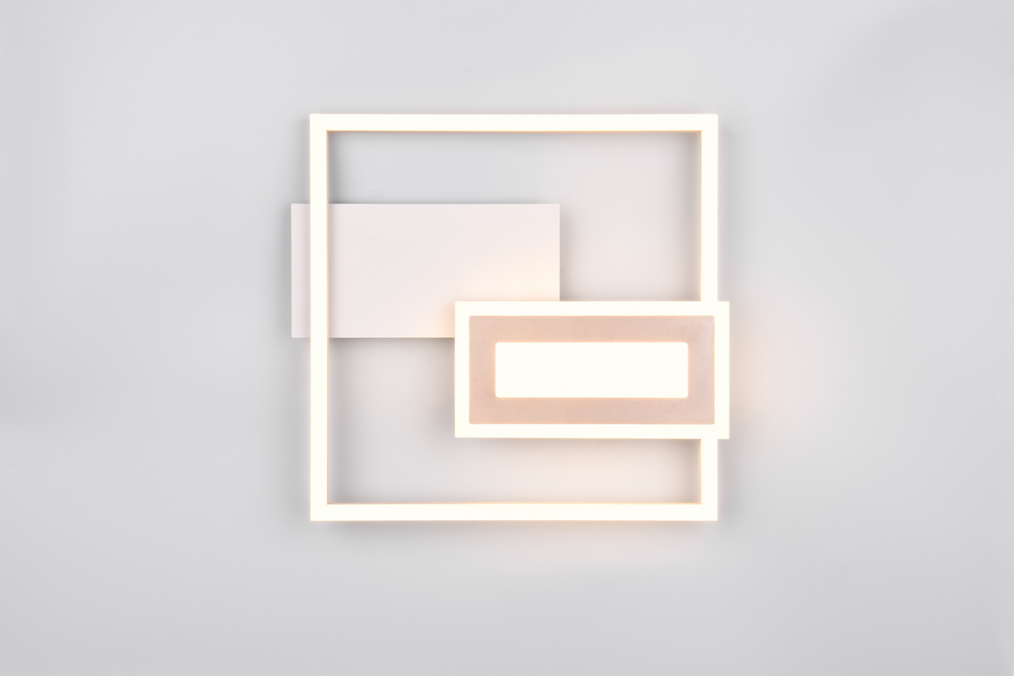 Kattovalaisin TRIO Spiro led 22W 33 cm kahvinruskea/valkoinen