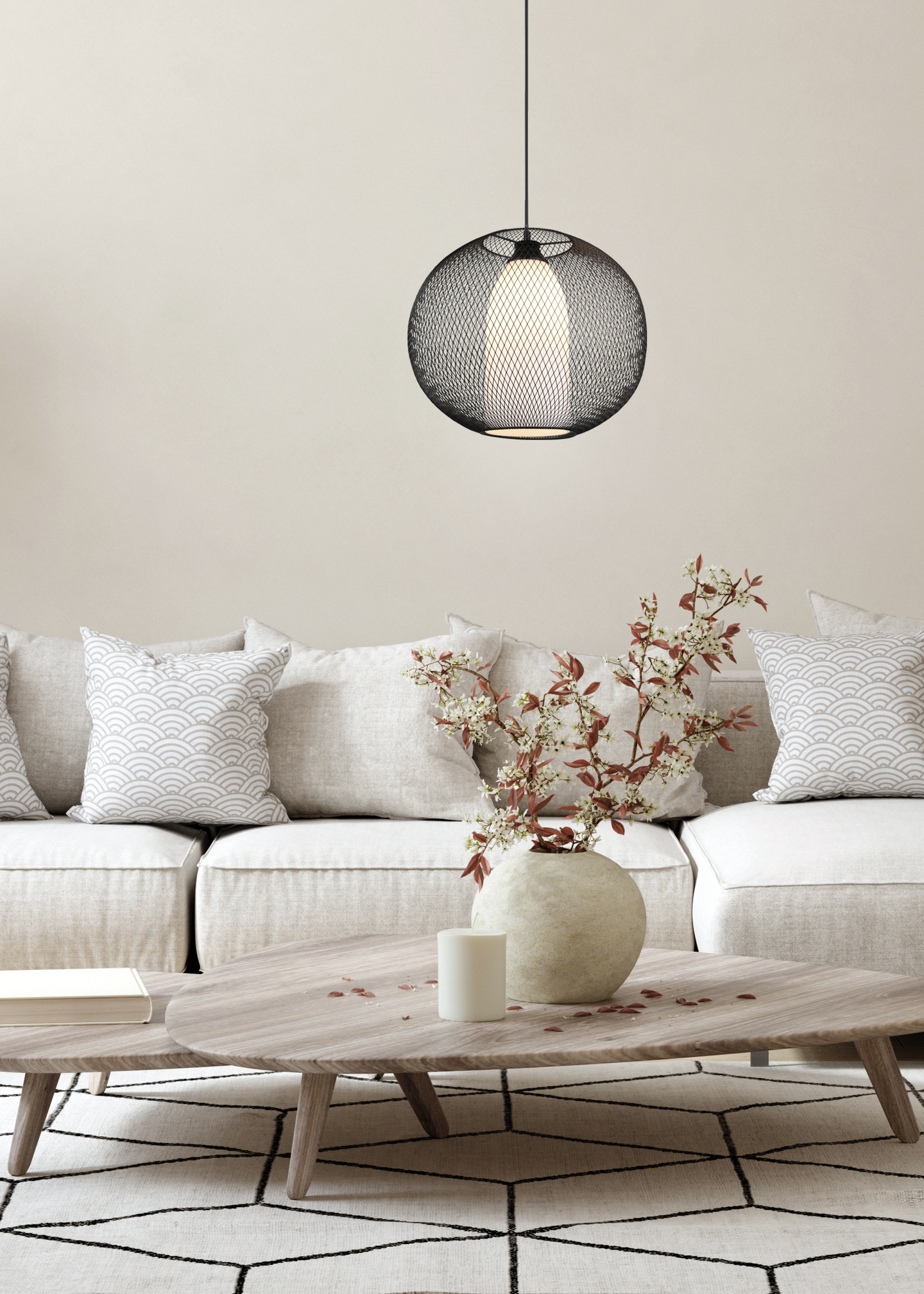 Riippuvalaisin TRIO Filo E27 mattamusta