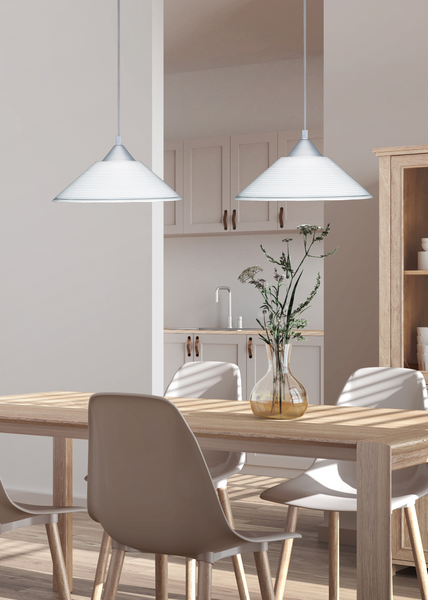 Riippuvalaisin TRIO Diego E27 valkoinen