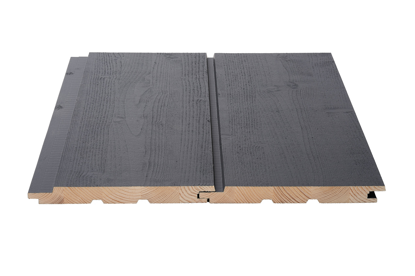 Ulkoverhouspaneeli Siparila Frost Gray 22x220x4750 valmismaalattu 4kpl 3,79m²