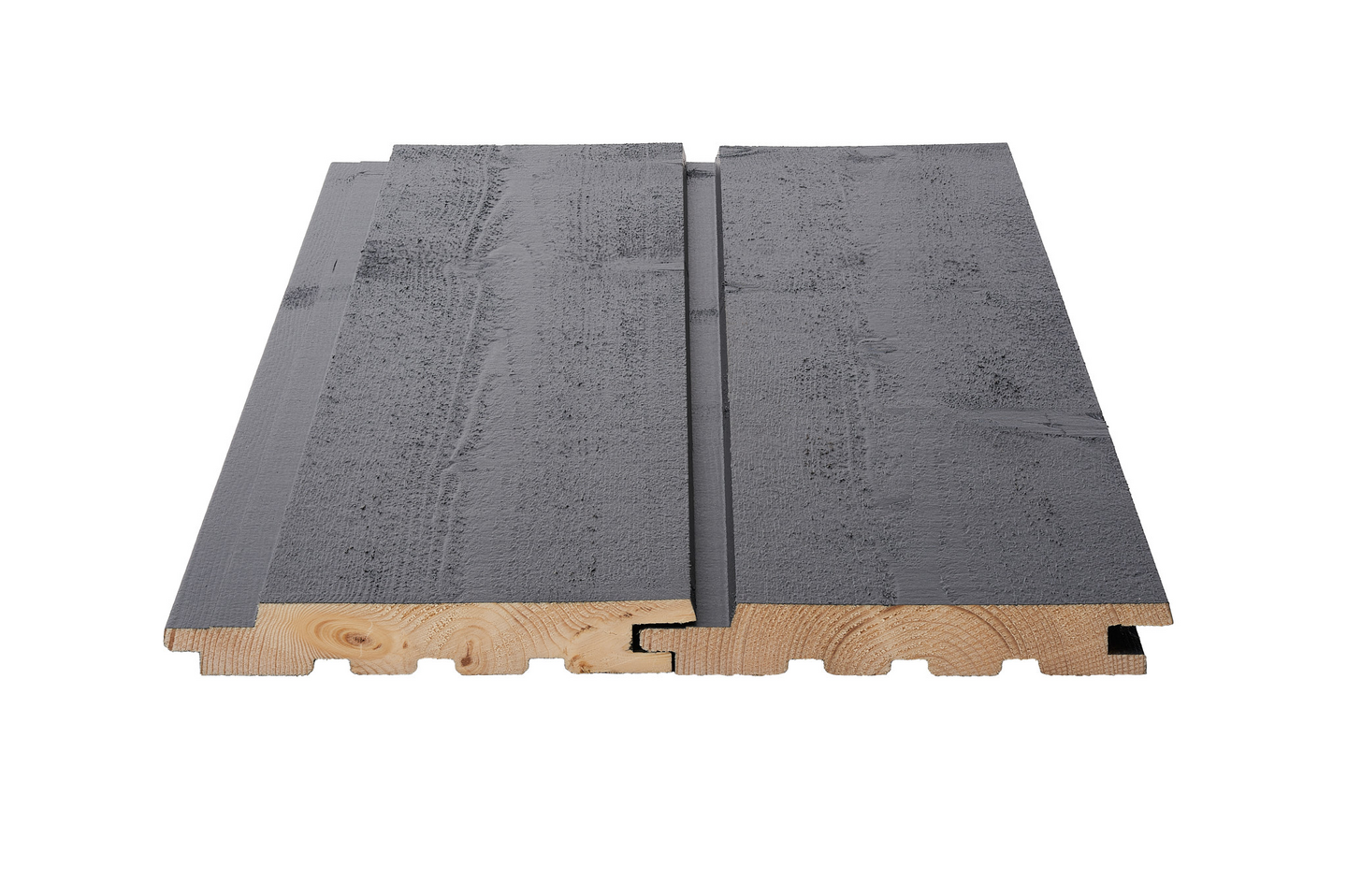 Ulkoverhouspaneeli Siparila Frost Gray 22x147x5350 valmismaalattu 4kpl 2,77m²