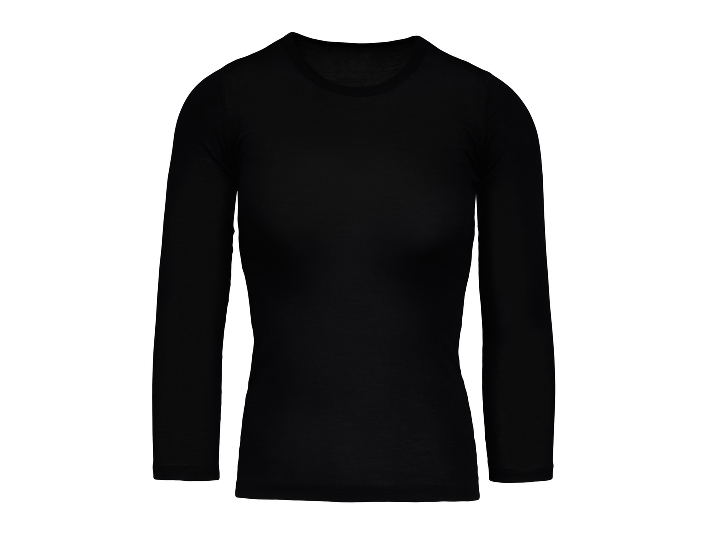 Aluspaita Acces Merinosekoite musta naisten