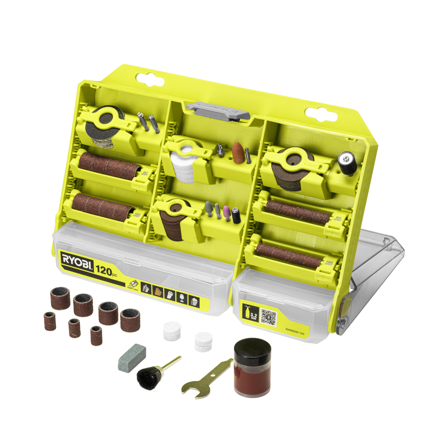MULTIVERKTYG RYOBI KIT RAR800K-120, 120 ST