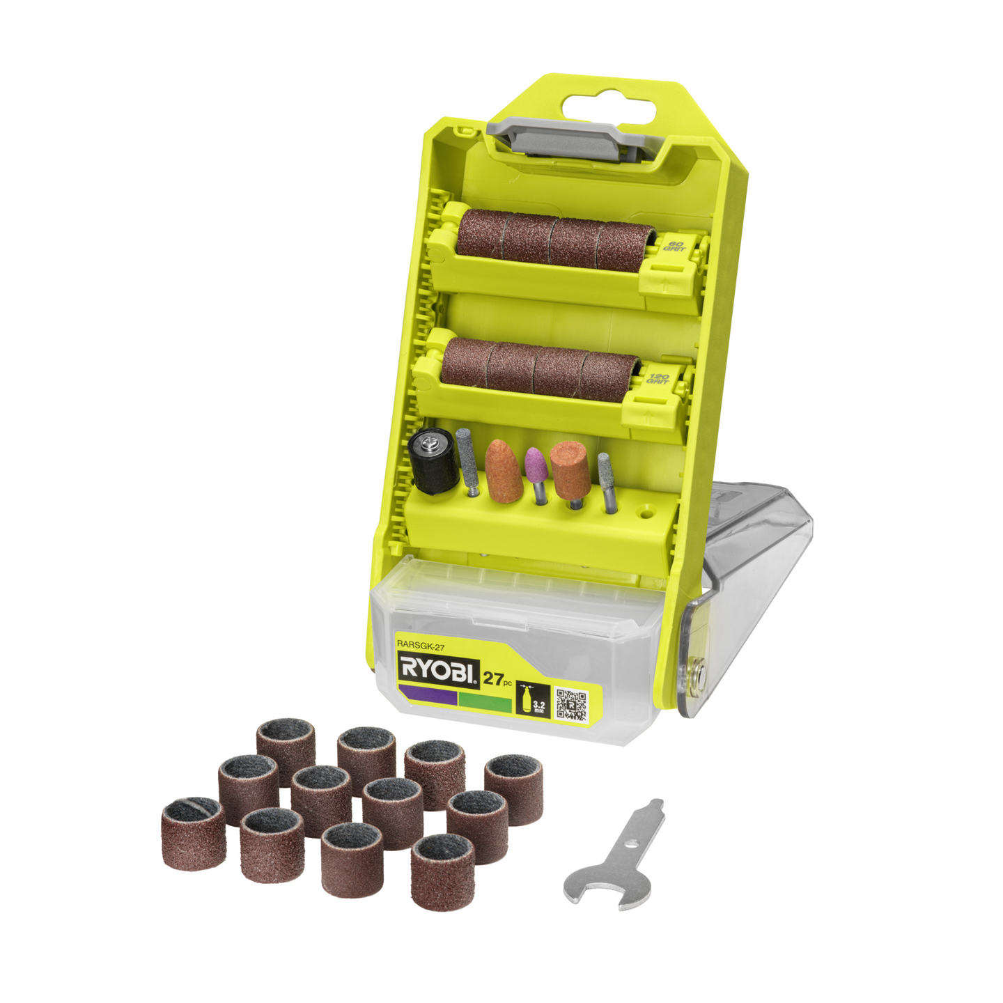 Hiomatarvikesarja Ryobi monitoimityökalulle 27 osaa