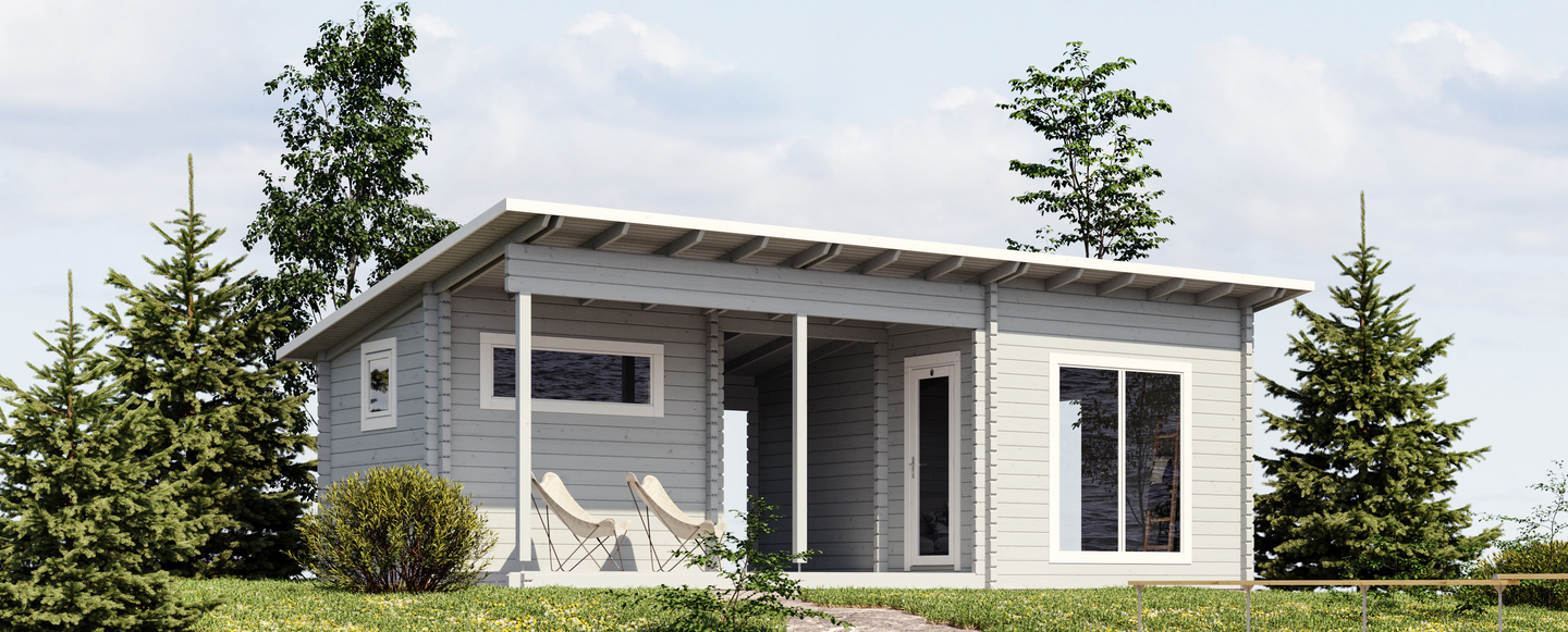 Saunamökki Luoman Kiuru 33m²