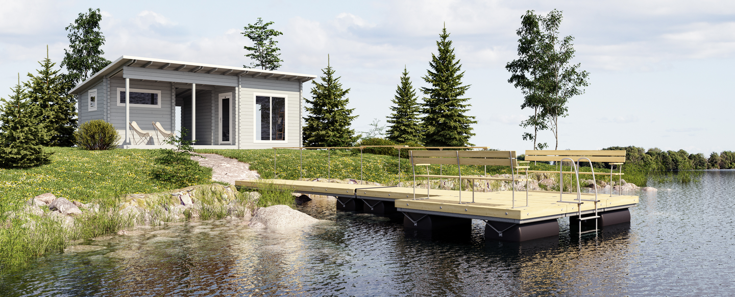 Saunamökki Luoman Kiuru 33m²