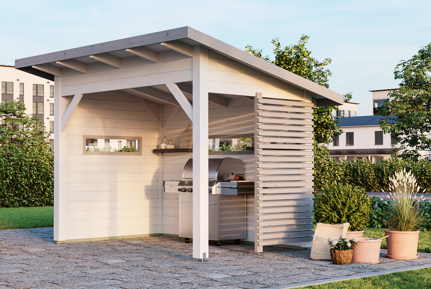 Grillikatos Lillevilla Kuusama 6m²