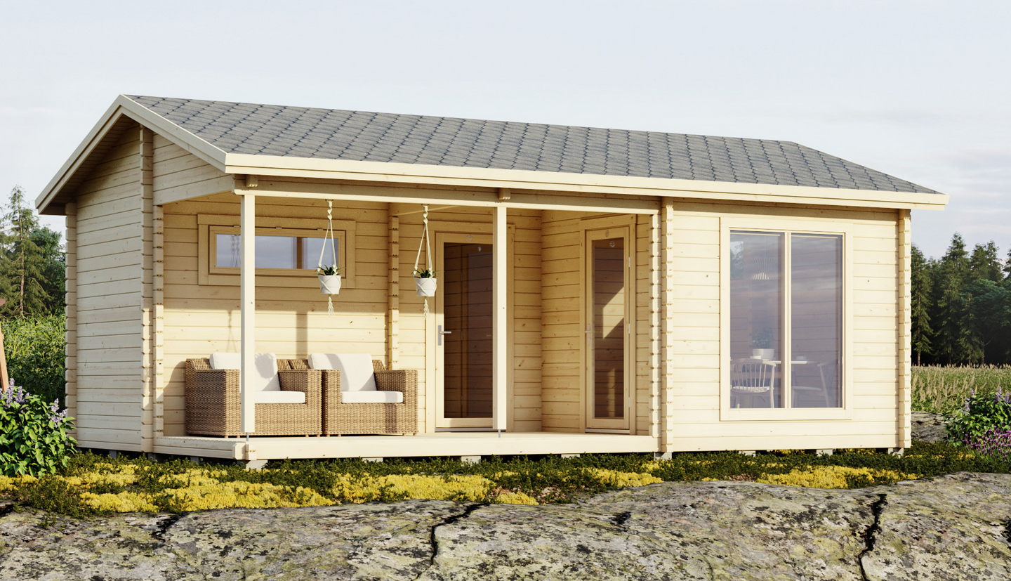 Saunamökki Luoman Koskikara 33m²