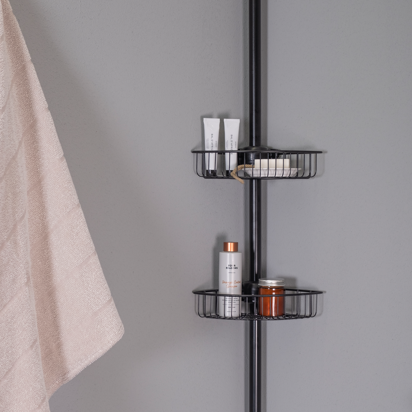 Suihkukori Pilar LM 198 varakori musta