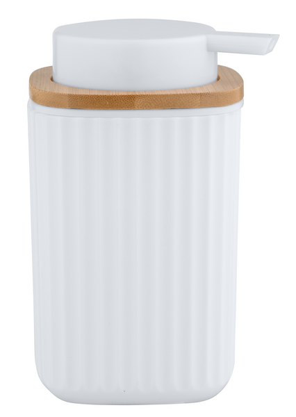 Saippua-annostelija Wenko Rotello muovia 8,9x7,5x12,7cm valkoinen