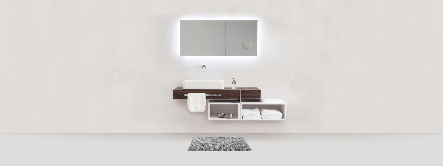 Kylpyhuonematto Wenko Urdu S harmaa 55x65cm