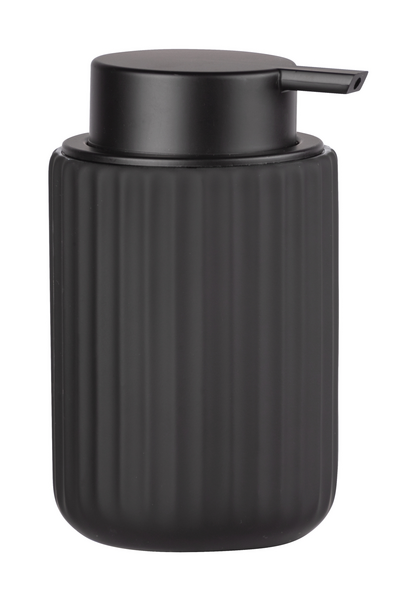 Saippua-annostelija Wenko Belluno keramiikka 8x13,5cm musta