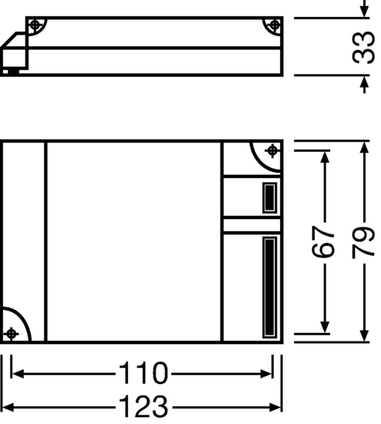 Elektroninen Liitäntälaite Osram QT-M 2x26-42 230-240v
