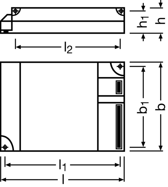 Elektroninen Liitäntälaite Osram QTP-T/E1x18, 2x18/220-240v
