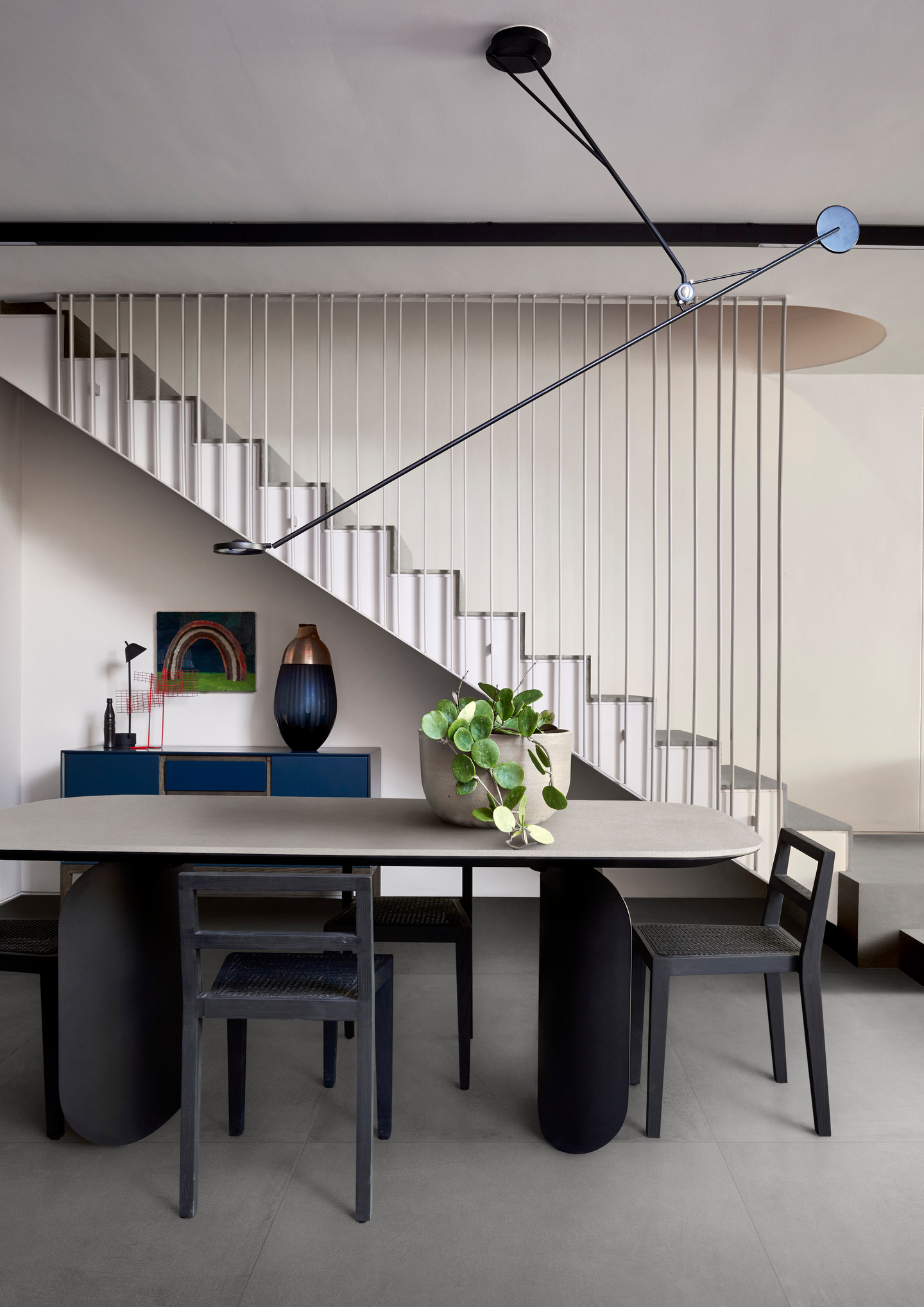 Lattialaatta Grande Cementum 120x120 Lead matta RT 2,88m²