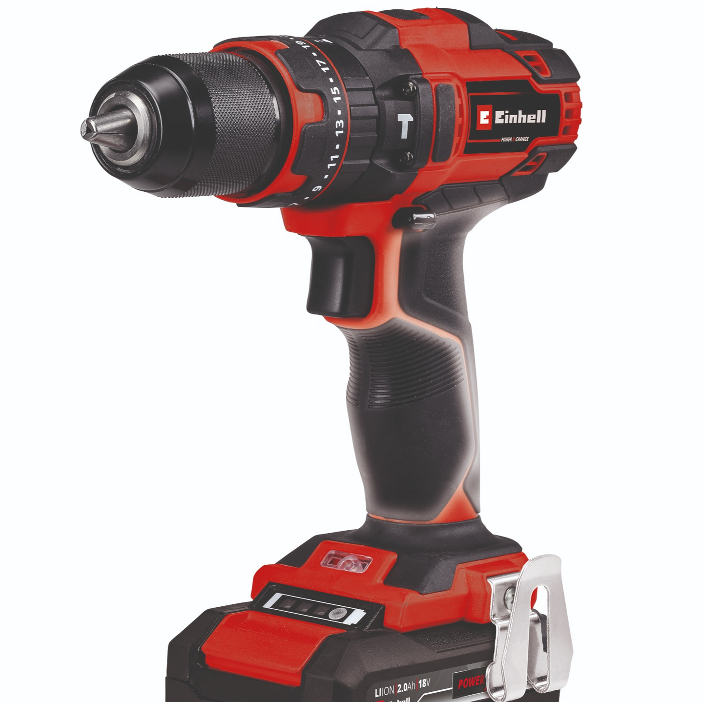 Akkuiskuporakone Einhell Power X-Change TE-CD 18/40 Li-i +64 2x2,0 Ah