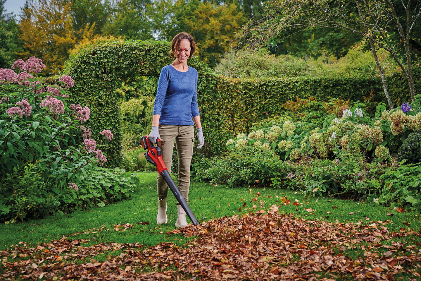 Akkumonitoimipuhallin Einhell GE-UB 18/250 LI E 1x4,0Ah