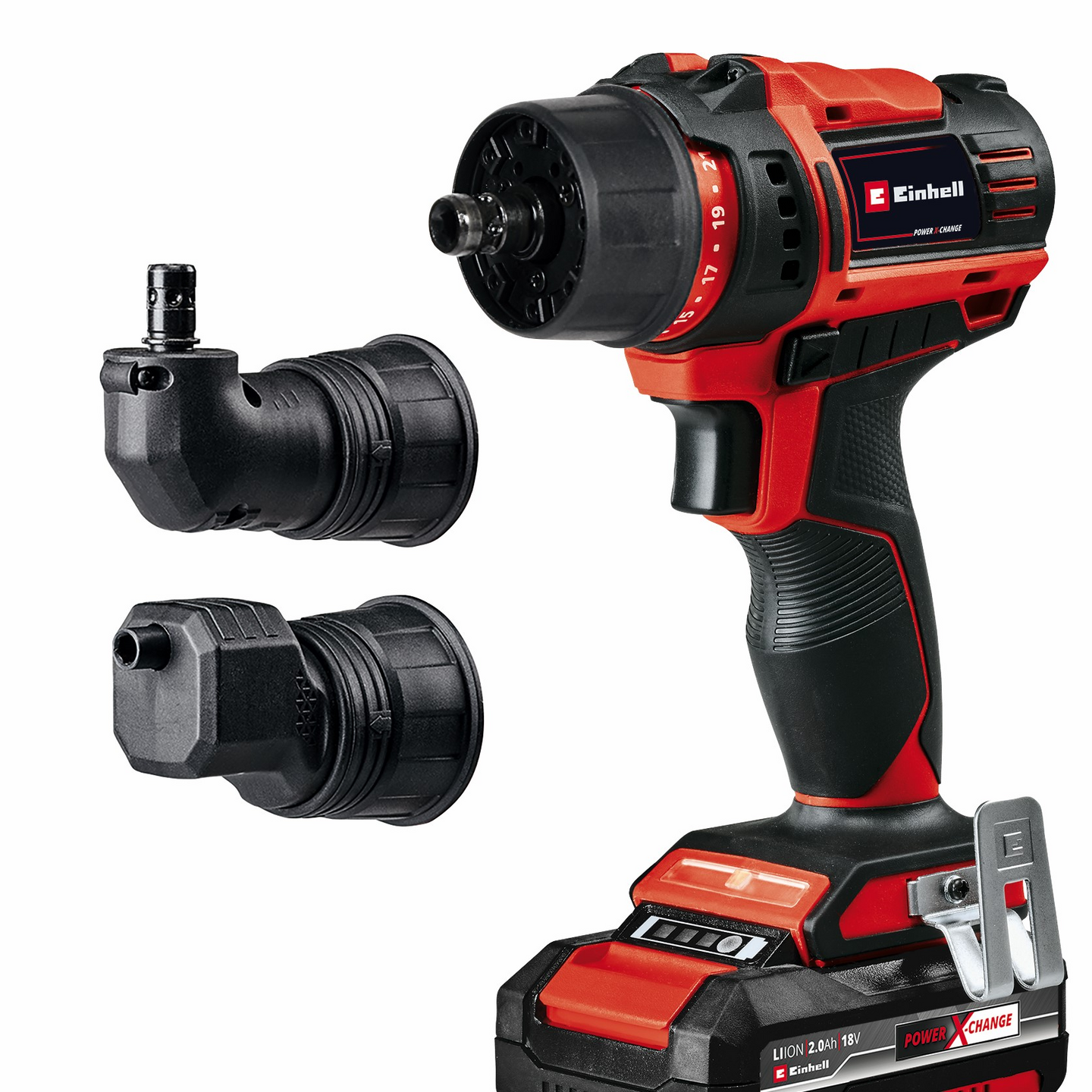 Akkuporakone Einhell Power X-Change TE-CD 18/45 3X-Li +22 1x2,0Ah