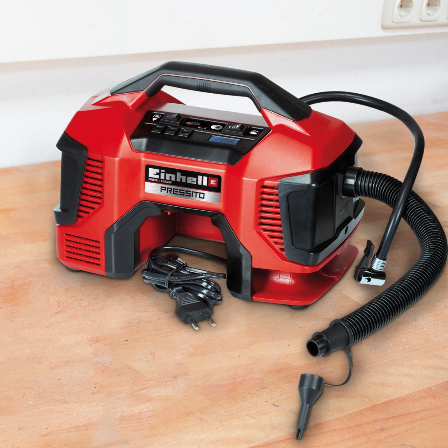 Akkukompressori Einhell Power-X-Change Pressito