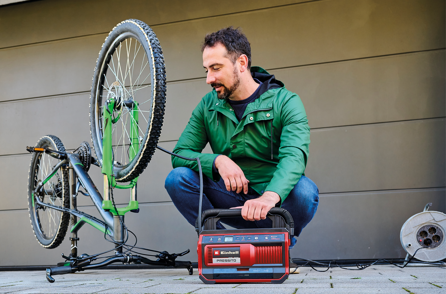 Akkukompressori Einhell Power-X-Change Pressito 18/25 Hybrid