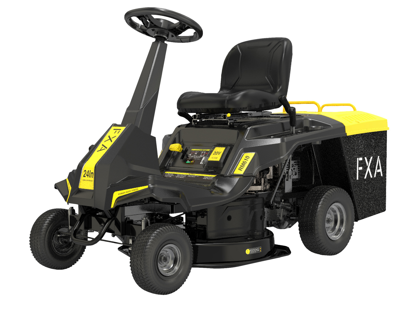 Ajoleikkuri FXA D225 60cm 244cc 4,4kW