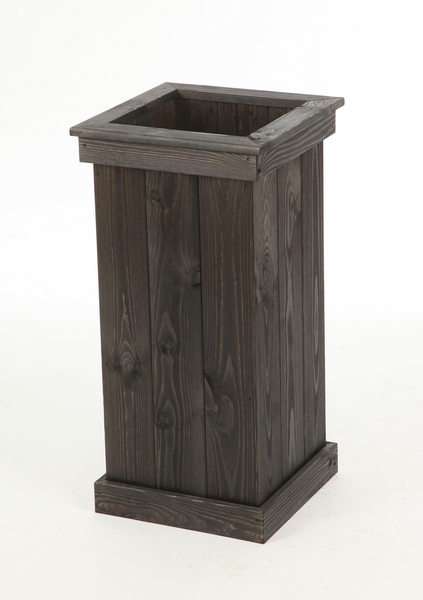 Kukkatorni Miljöökoriste 67x33x33cm harmaa