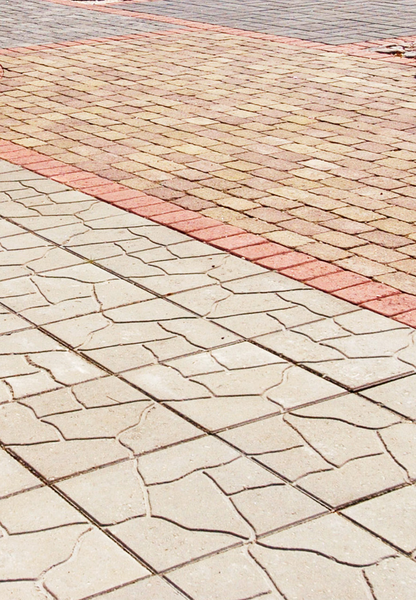 Kuviolaatta Lakka 405 harmaa 400x400x50mm